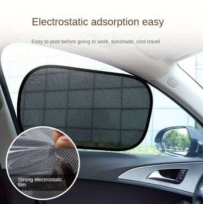 Car Sunshade And Electrostatic Barrier