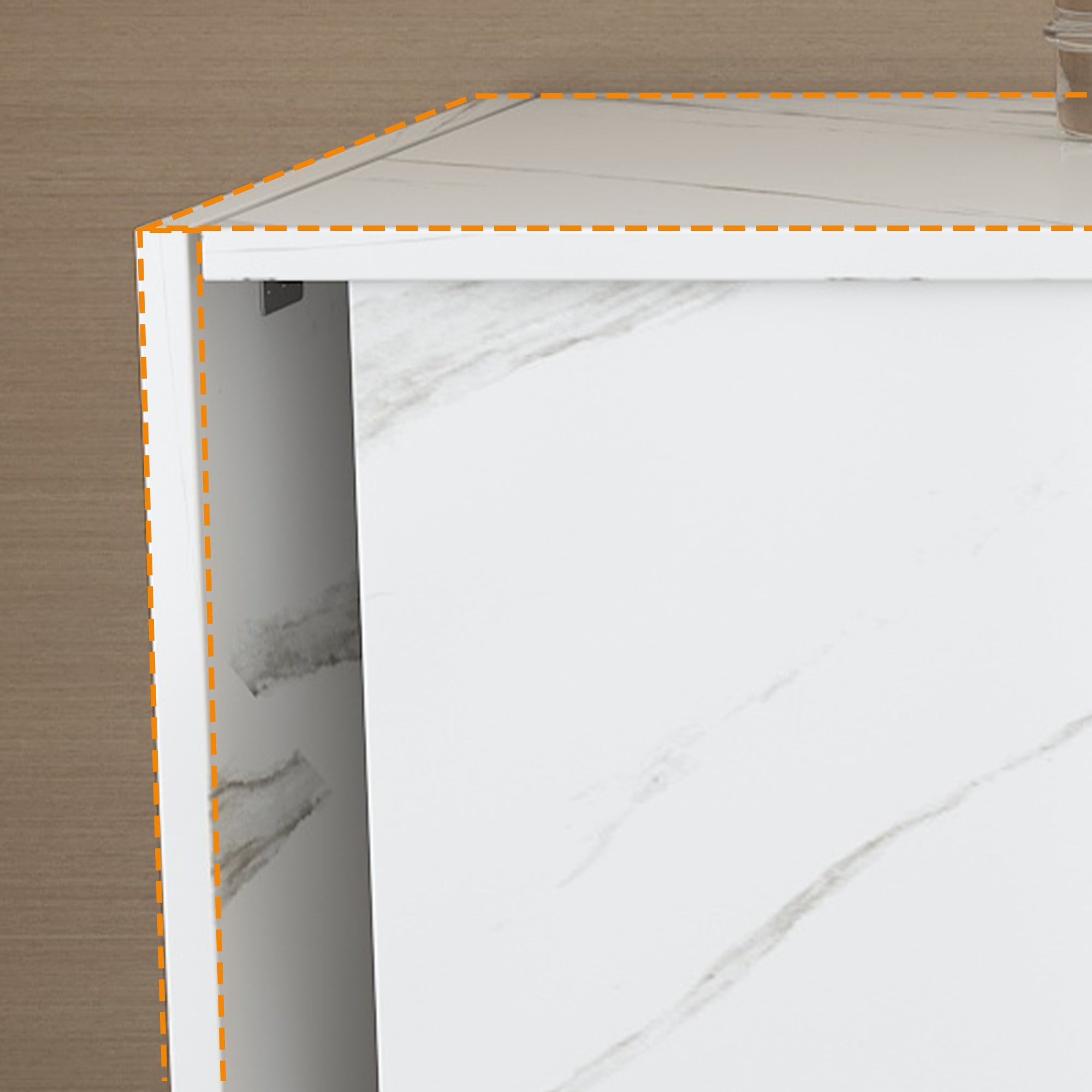 57.5' Foldable Sewing Machine Table with Locking Casters, Multi-Storage Craft Station with Shelves, Bins & Cabinet, Adjustable Sewing Cabinet for Home, Bedroom, and Craft Room(White)