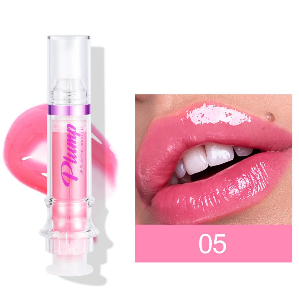New Tube Lip Rich Lip Color Slightly Spicy Lip Honey Lip Glass Mirror Face Lip Mirror Liquid Lipstick 5Color