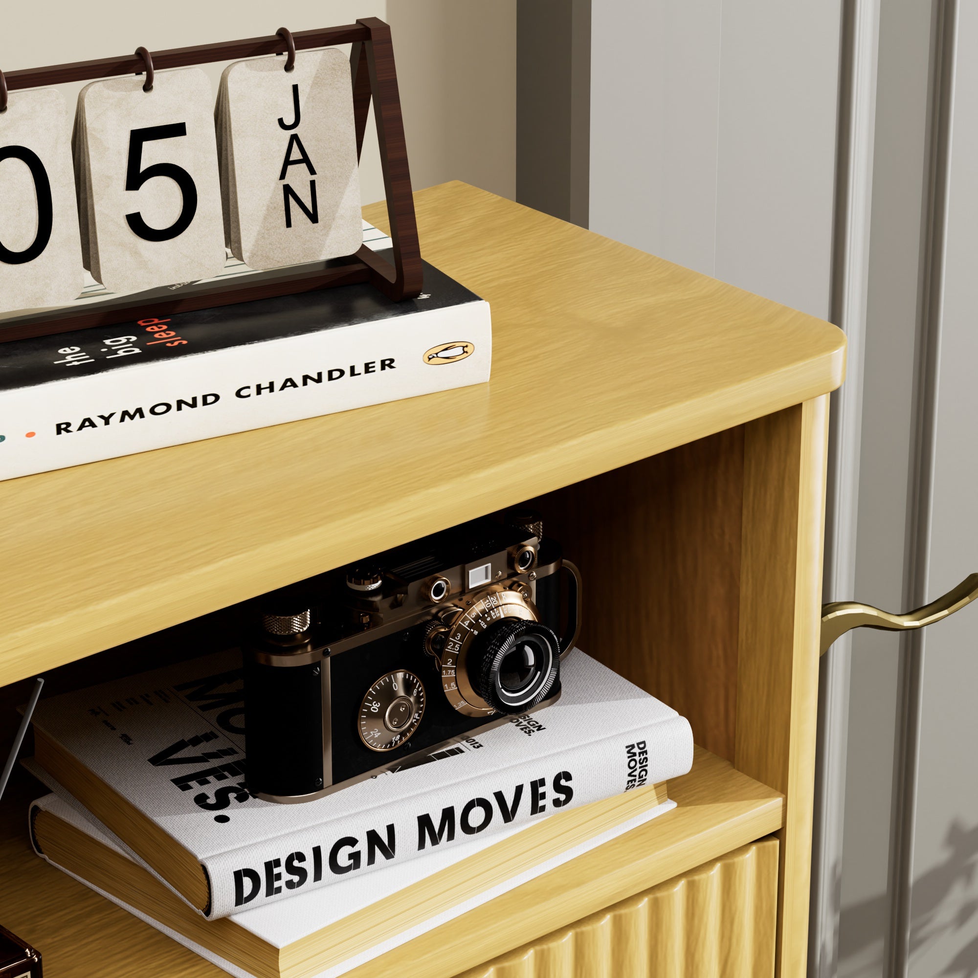 Shoe Cabinet Storage for Entryway Hidden Shoes Storage Cabinet with 3 Flip Drawers, Tall Free Standing Shoe Organizer Rack for Foyer, Hallway. Natural,31.6'' L x 9.6'' W x 54.4'' H.