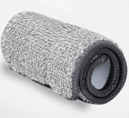 New Style Large Flat Mop 360 Rotating Mop Suitable Various Types Flooring Strong Water Absorption For Home Cleaning Floors 42x11cm replacement cloth