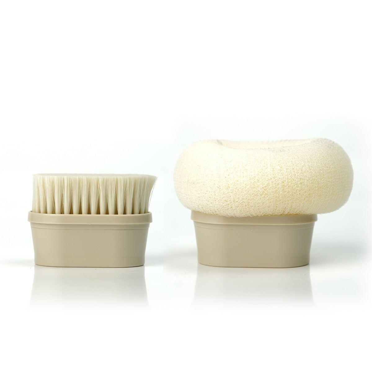 Aromatherapy Shower Head Girls Gift Box Beige Sponge And Bruch Head