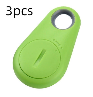 Water Drop Bluetooth-compatible Anti Lost Object Finder Green 3pcs