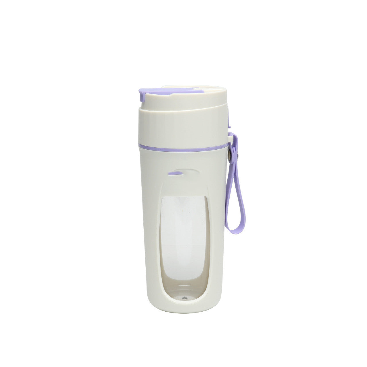 Portable Blender Electric USB Charging Outdoor Automatic Juicer Cup Juice Maker Kitchen Supplies Light Purple