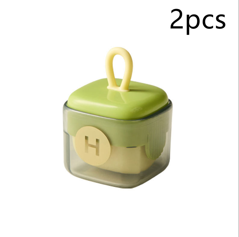 New Multi-functional Cleaning Portable Home Does Not Hurt Clothes Burr Removing Ball Roller Lent Remover Green Small Size With Lent Remover 2PCS