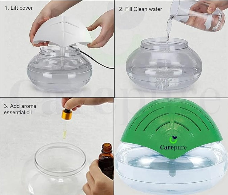 Water Base Leaf Shape Air Humidifier