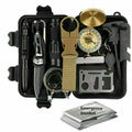 14-In-1 Outdoor Emergency Survival Kit Camping Hiking Tactical Gear Case Set Box default