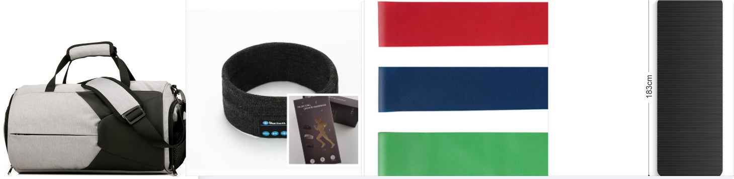 Wireless Bluetooth-compatible Headband Outdoor Fitness Yoga Headband Set11