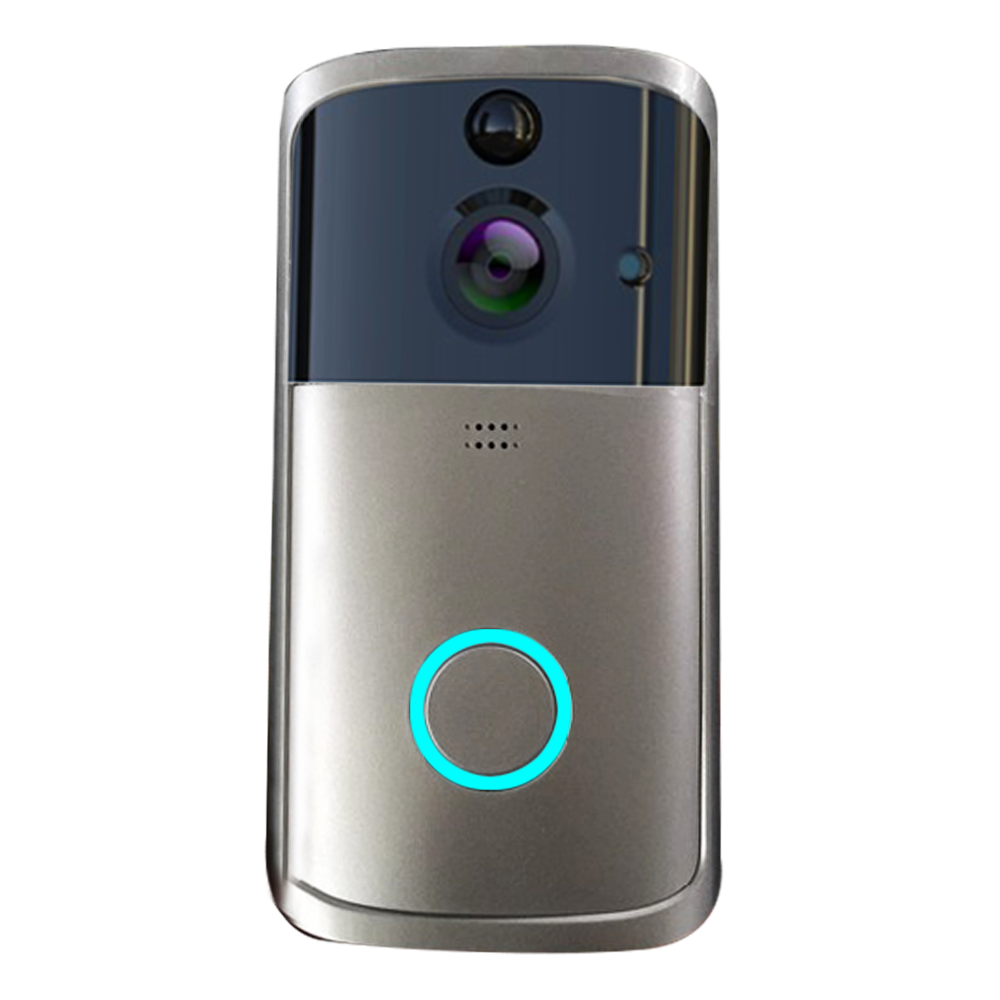 WiFi Video Doorbell Camera Silver