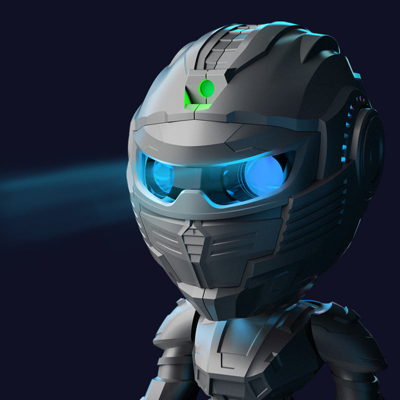 Hot-selling Mecha Samurai Starry Sky Projection Night Light, An Ambient Light That Can Be Customized. It's A Popular Cross-border Product, A Small Night Light For Children's Bedrooms.