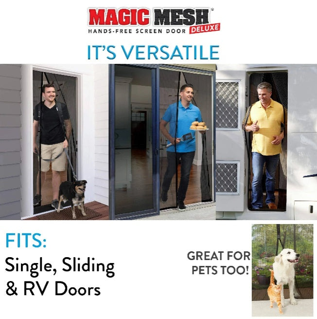 Hands-Free Screen Door