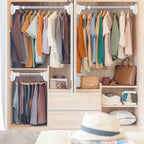 Telescopic Rod No-drill Balcony Clothes Hanger Bathroom