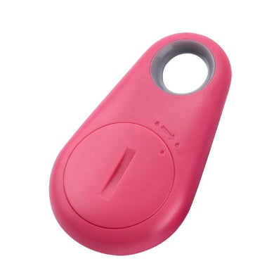 Water Drop Bluetooth-compatible Anti Lost Object Finder Pink Opp