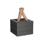 Flame Effect Aromatherapy Humidifier Aroma Diffuser Desktop Usb Plug-in Heavy Fog Humidifier USB Desktop Diffuser With Large Mist Essential Oil Compatible 7-Color LED Light VK602 Black USB plug in