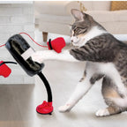 Portable Cat Punching Bag Toy Interactive Indoor Cats Kitten Toy With Gloves Cat Toy For Kitten Pet Cat Supplies Pets Products