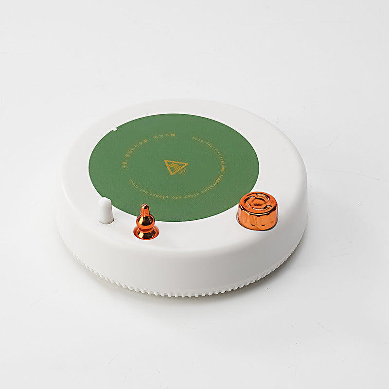 Household Magnetic Stirring Constant Temperature Heating Coaster White