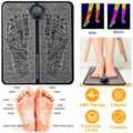 Foot Massage Pad Electric Stimulator Massager Black