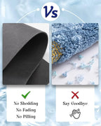 2PC Waterproof Kitchen Mat Non Slip Desk/Floor Mats for House Sink Office Pet Feeding Mat Quick Dry Mat for Dog and Cat