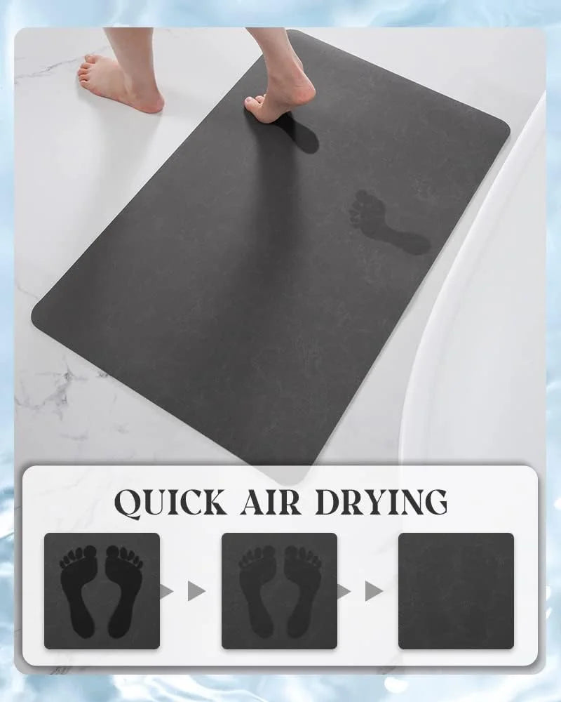 2PC Waterproof Kitchen Mat Non Slip Desk/Floor Mats for House Sink Office Pet Feeding Mat Quick Dry Mat for Dog and Cat