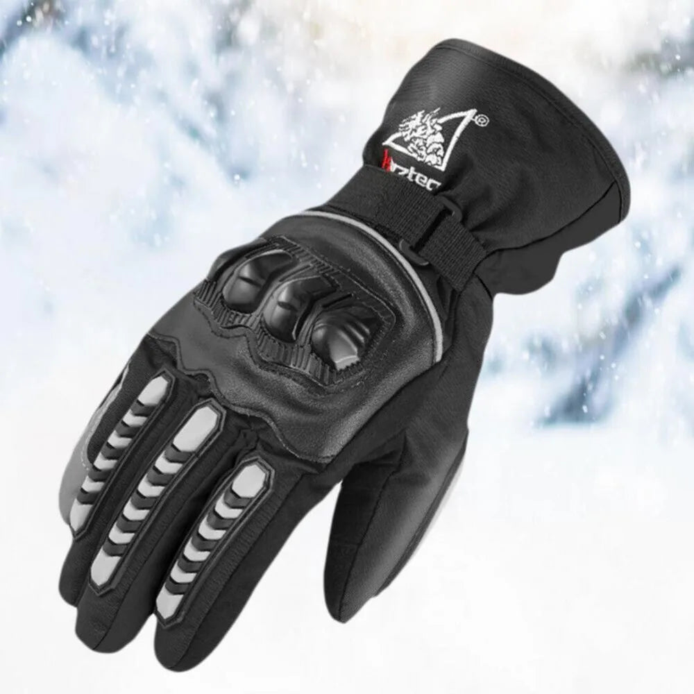 Winter Motorcycle Gloves for Men Women Touch Screen Motocross Riding Gloves Windproof Cold Weather Warmer Full Finger Gloves