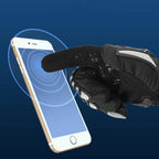 Winter Motorcycle Gloves for Men Women Touch Screen Motocross Riding Gloves Windproof Cold Weather Warmer Full Finger Gloves