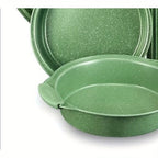 Carbon Steel Baking Pan Set - Nonstick Marble Coating, with Silicone Handles, Kitchen Essentials, Oven Safe, Set of 8