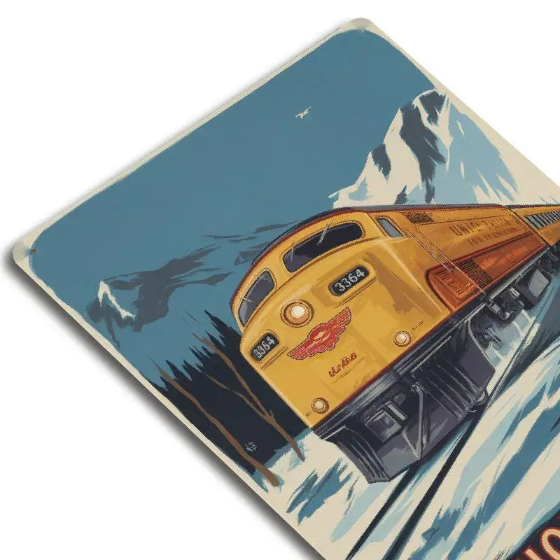 One Shabby Rustic Iron Sign For Room Decoration 8X12 Inches Wall - Mounted Home Decoration Pre - Drilled For Easy Installation