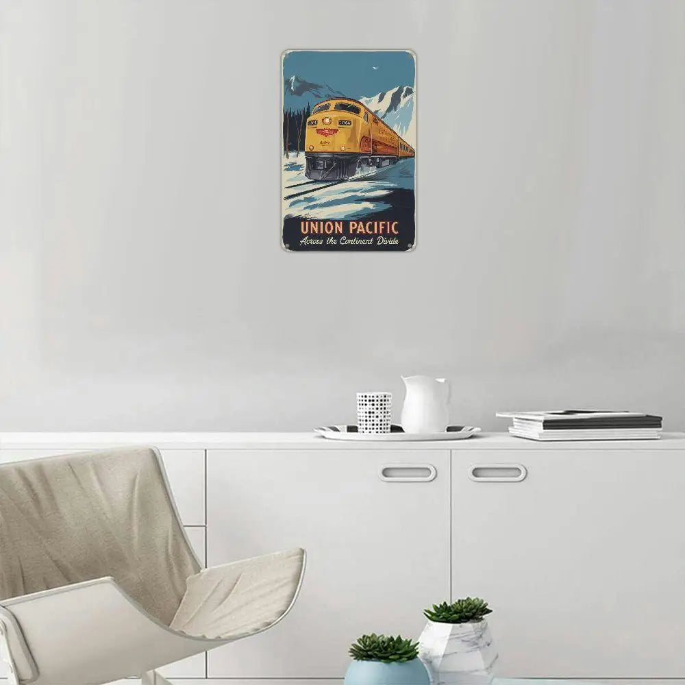 One Shabby Rustic Iron Sign For Room Decoration 8X12 Inches Wall - Mounted Home Decoration Pre - Drilled For Easy Installation