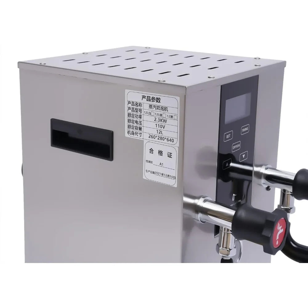 Commercial Milk Frother Milk Foam Maker Automatic Milk Steamer Electric Coffee Frothing Machine 4 in 1 Milk Steamer Machine