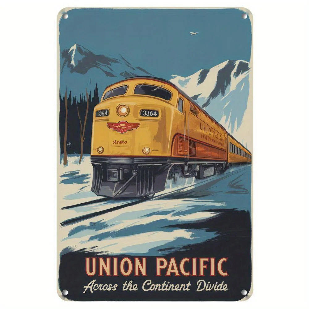 One Shabby Rustic Iron Sign For Room Decoration 8X12 Inches Wall - Mounted Home Decoration Pre - Drilled For Easy Installation United States 8X12 Inch