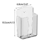Air Conditioner Remote Holder Universal White Wall Mounted Box Storage Remote Controller Holder Phone Charging Bracket Holder