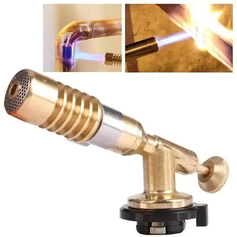 Gas Burner Welding Torch Portable Blowtorch Copper High Temperature Brass Gas Torch Brazing Solder Welding Plumb Tools Default Title