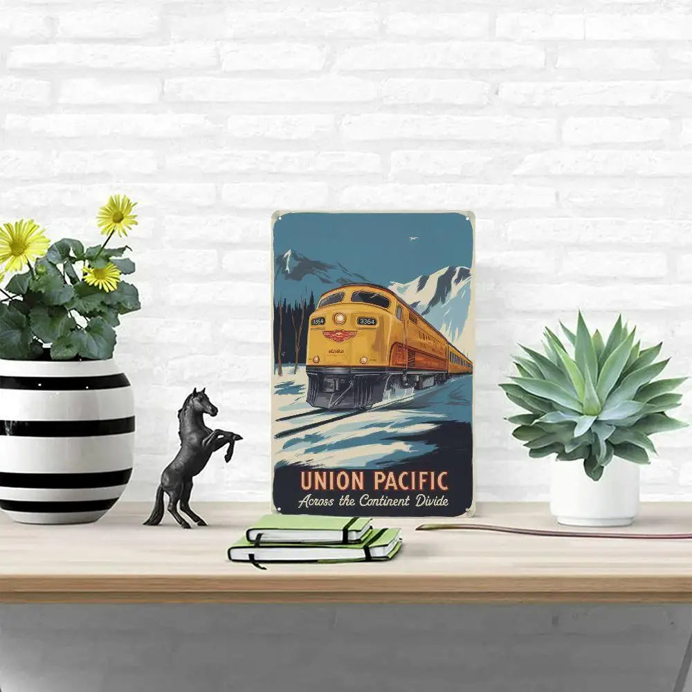 One Shabby Rustic Iron Sign For Room Decoration 8X12 Inches Wall - Mounted Home Decoration Pre - Drilled For Easy Installation