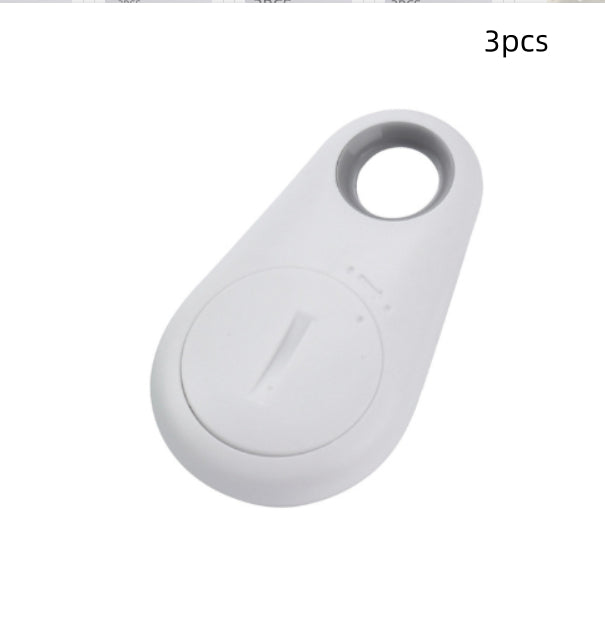 Water Drop Bluetooth-compatible Anti Lost Object Finder White 3pcs