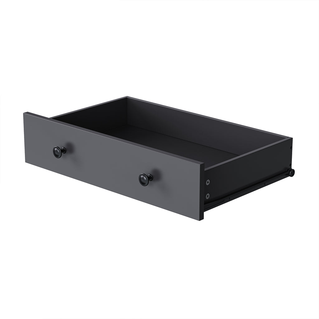 Farmhouse TV Stand with Solid Wood Gourd-Shaped Legs for TVs Up to 70', Entertainment Center with Bookshelves & Tempered Glass Doors, Media Console with Adjustable Shelves, Living Room, Black