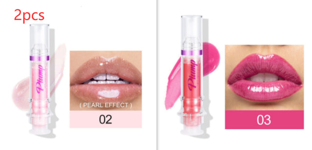 New Tube Lip Rich Lip Color Slightly Spicy Lip Honey Lip Glass Mirror Face Lip Mirror Liquid Lipstick Set16