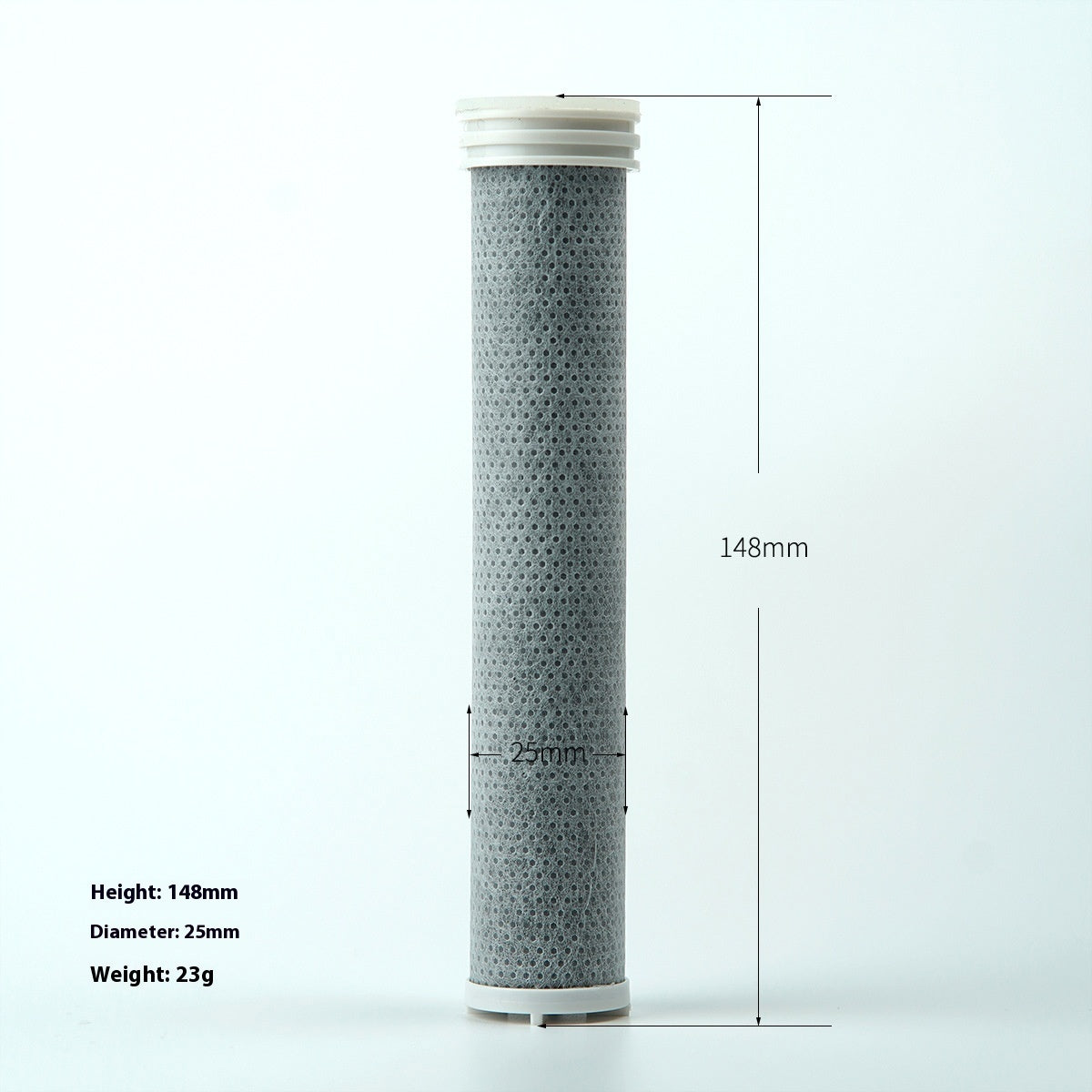 Aromatherapy Shower Head Girls Gift Box Carbon Fiber Long