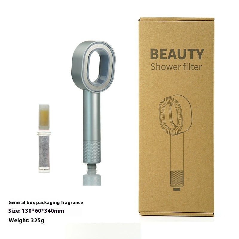 Aromatherapy Shower Head Girls Gift Box Silver Aromatherapy Box