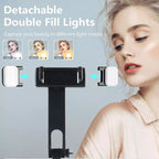 360 Rotating Pan Tilt Selfie Stick Tripod
