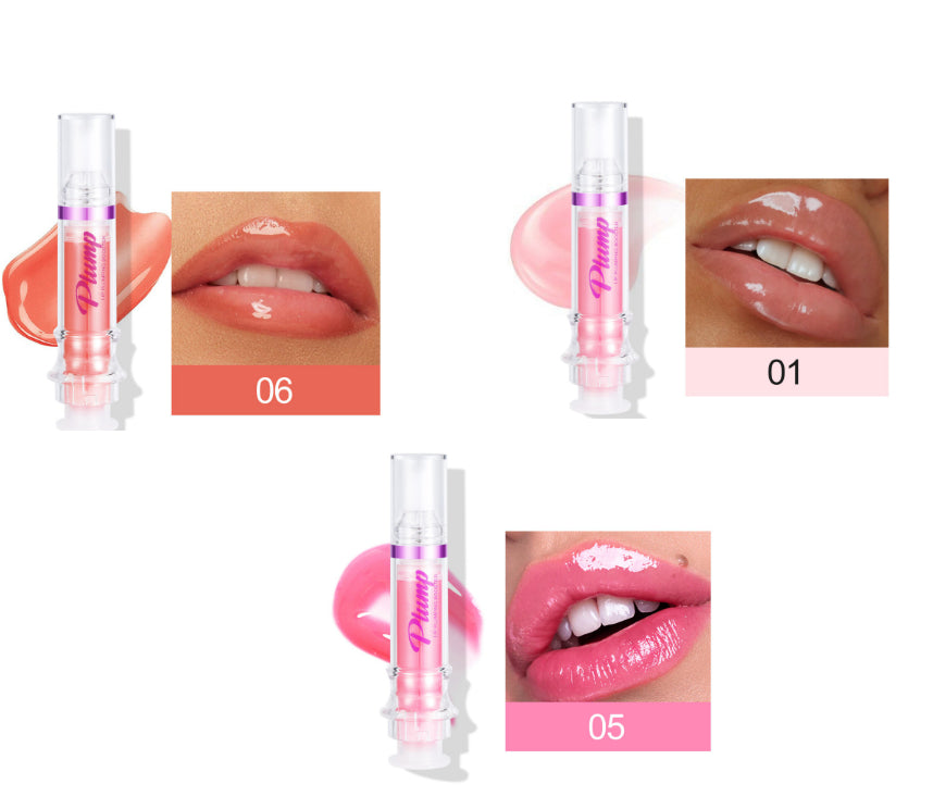 New Tube Lip Rich Lip Color Slightly Spicy Lip Honey Lip Glass Mirror Face Lip Mirror Liquid Lipstick 1 5 6color