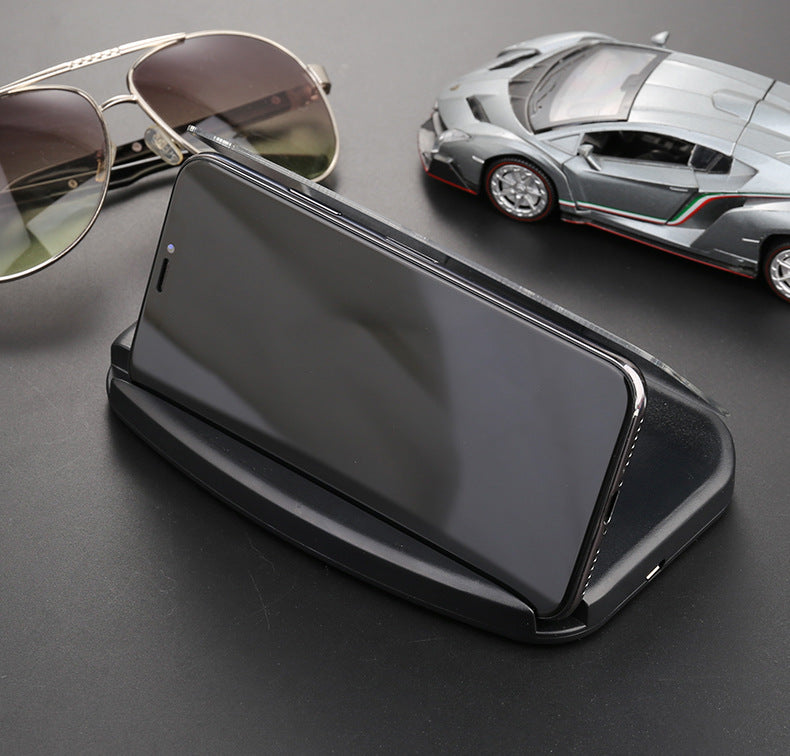 Smartphone Driver Heads Up Display Black wireless charging