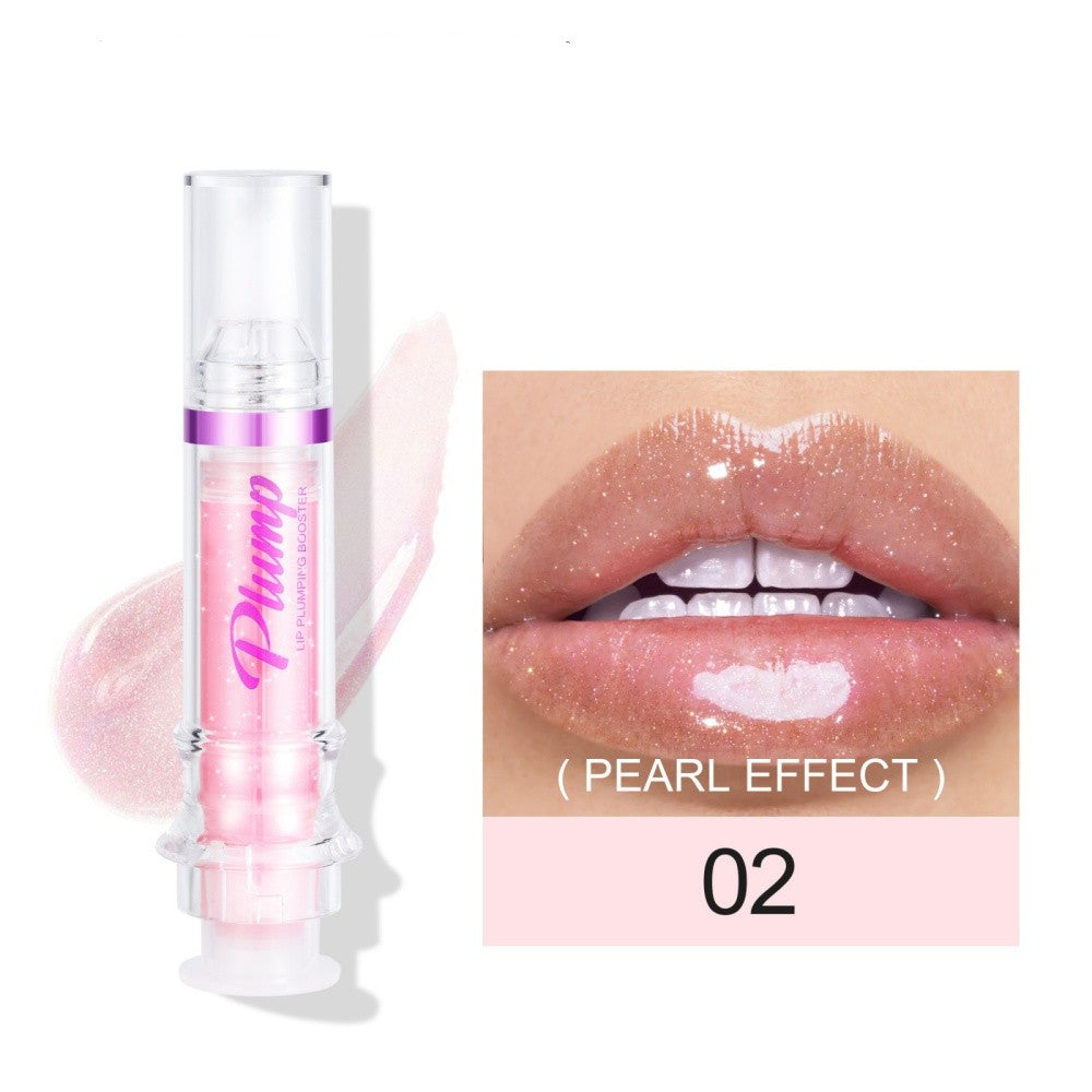 New Tube Lip Rich Lip Color Slightly Spicy Lip Honey Lip Glass Mirror Face Lip Mirror Liquid Lipstick 2Color