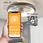 Ceiling Fan with Lights Dimmable LED