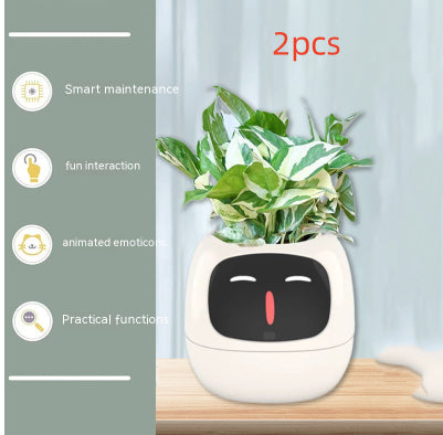 Smart Planter Endless Fun Over 49 Rich Expressions 7 Smart Sensors And AI Chips Make Raising Plants Easy And Fun Set7 Small