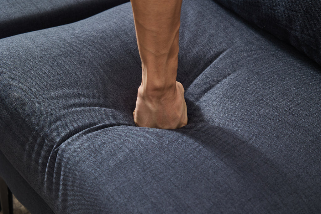 106' W Sectional L Shaped Sofa Couch Set for Living Room, Convertible Oversized 6-Seat Corner Sofa Sets with 2 Pillows, Modern Linen Sofas with Metal Legs for Living Room Apartment