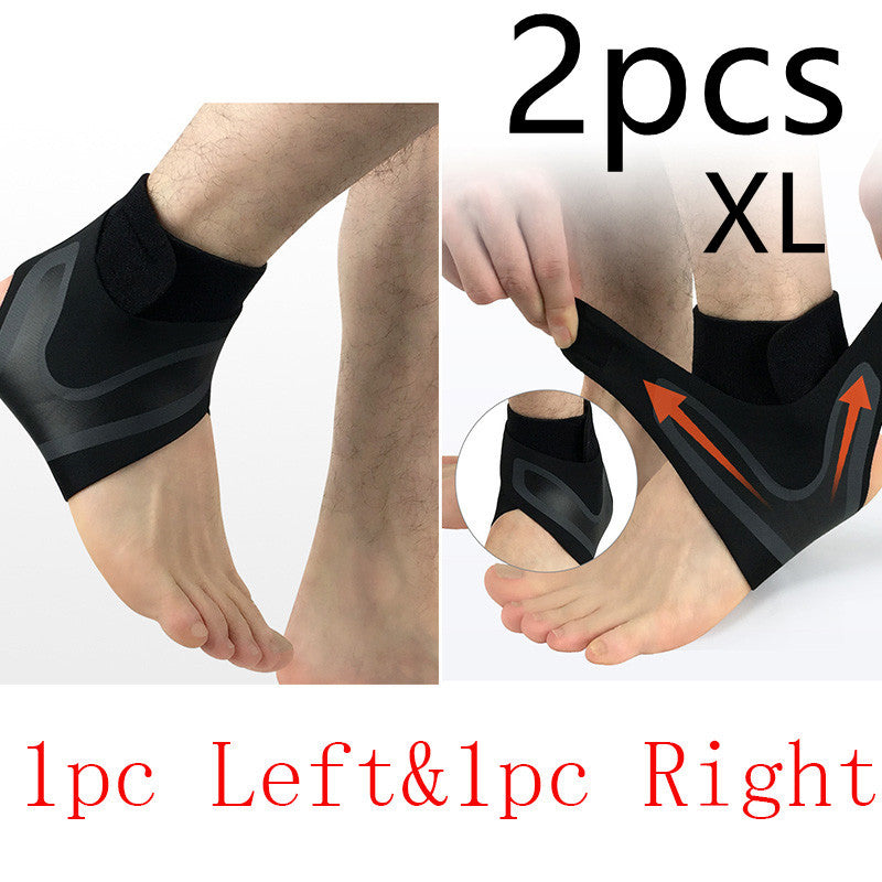 Ankle Support Brace Safety Running Basketball Sports Ankle Sleeves SET XL 2pcs Suit