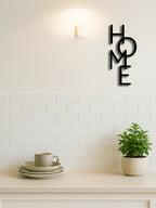 Metal Wall Decor HOME Letter Wall Sign Unique Design For Bedroom Decor & Gifts