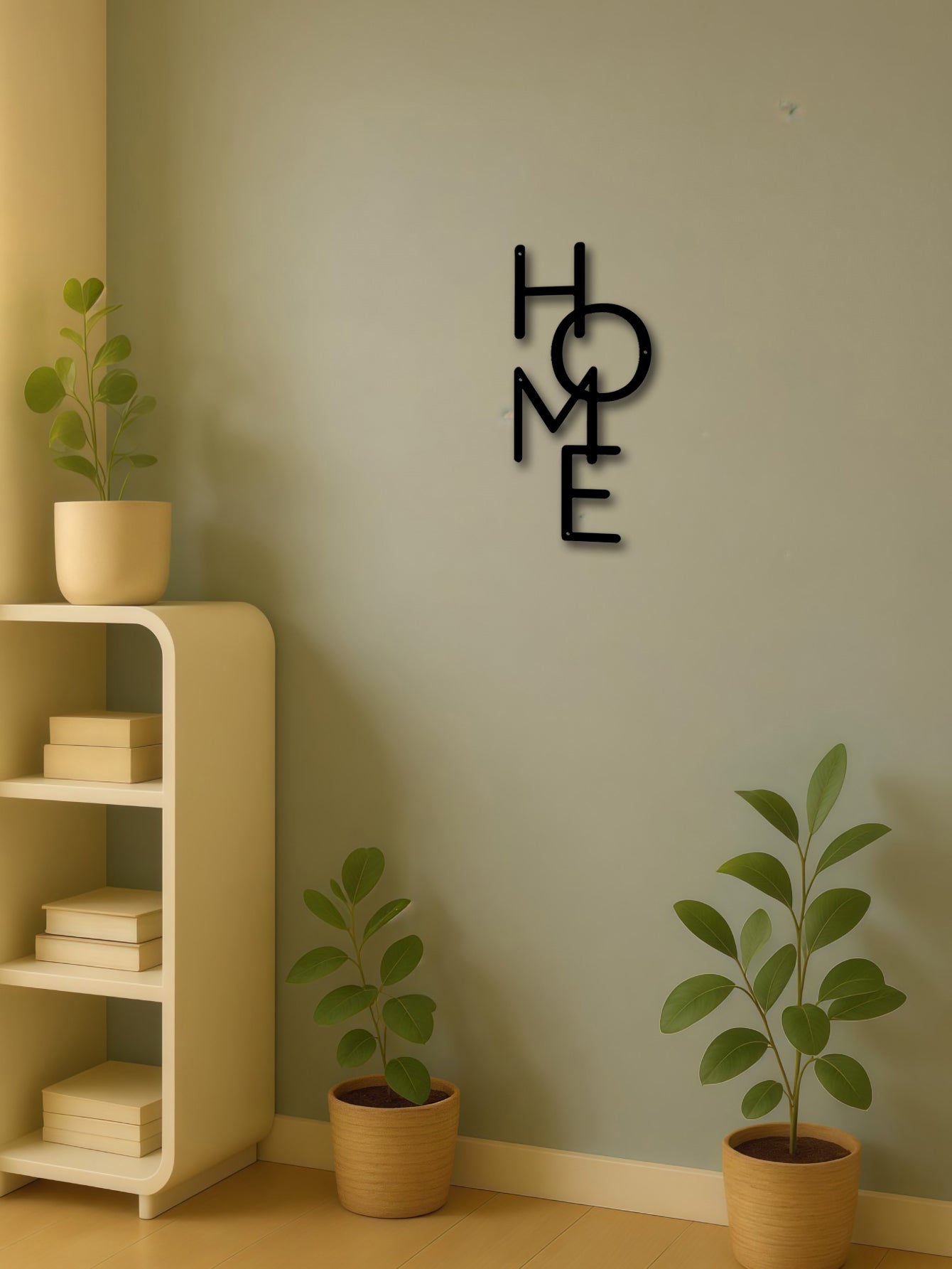 Metal Wall Decor HOME Letter Wall Sign Unique Design For Bedroom Decor & Gifts