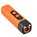 Pet Dog Repeller Ultrasonic Dog Training Device Rechargeable Anti Dog Bark Deterrent Device With LED Flashlight Pets Supplies Orange