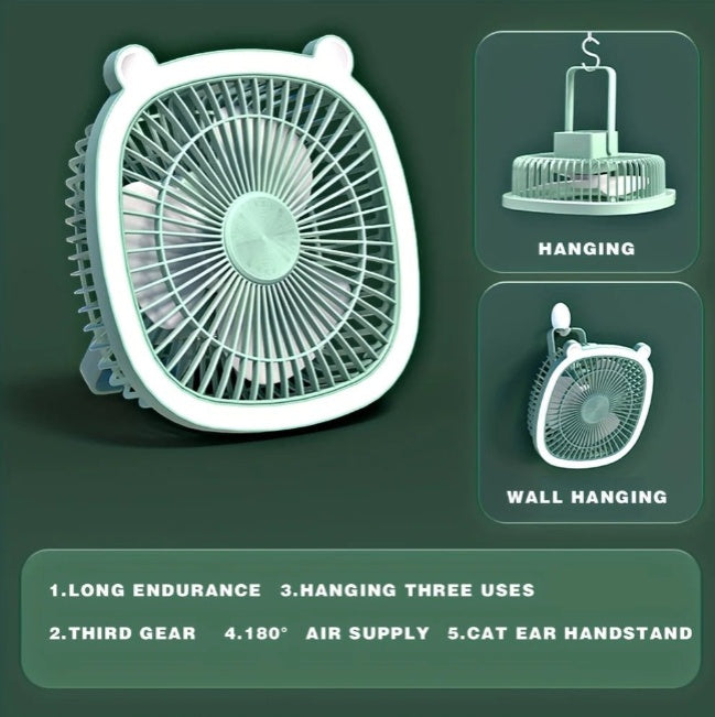Electric Light Fan